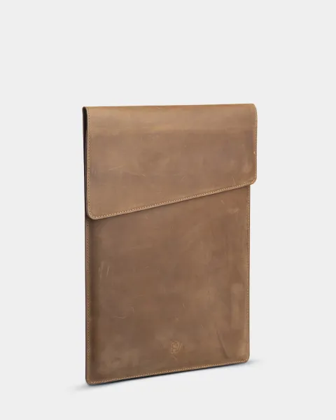 "LAPTOP CASE 02" вінтаж, коричневий