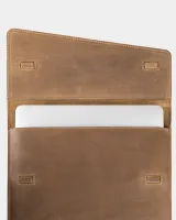 "LAPTOP CASE 02" вінтаж, коричневий