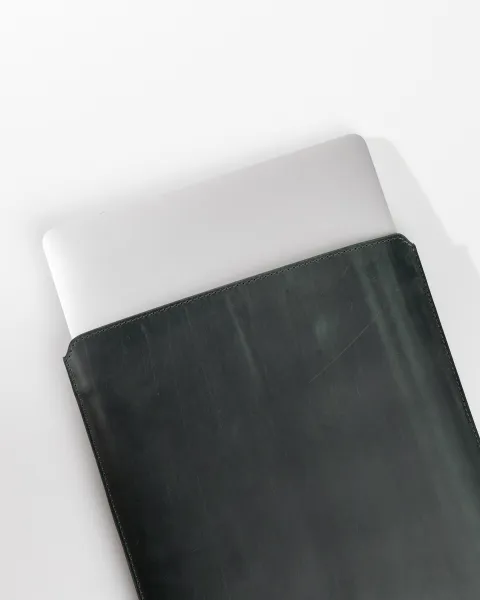 "LAPTOP CASE 03" вінтаж, смарагд