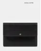"LAPTOP CASE 01" шкіряний, чорний