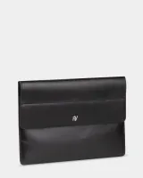 "LAPTOP CASE 01" шкіряний, чорний