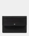 "LAPTOP CASE 01" шкіряний, чорний