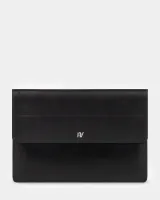 "LAPTOP CASE 01" шкіряний, чорний