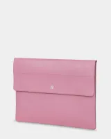 "LAPTOP CASE 01" шкіряний, рожевий