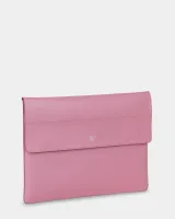 "LAPTOP CASE 01" шкіряний, рожевий