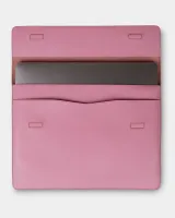 "LAPTOP CASE 01" шкіряний, рожевий
