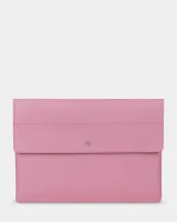 "LAPTOP CASE 01" шкіряний, рожевий