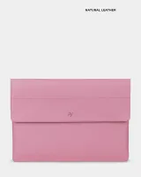 "LAPTOP CASE 01" шкіряний, рожевий