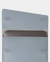 "LAPTOP CASE 02" шкіряний, блакитний