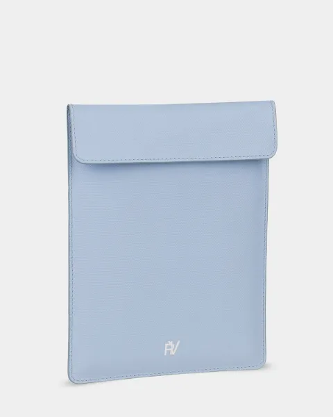 "iPad case" шкіряний, блакитний