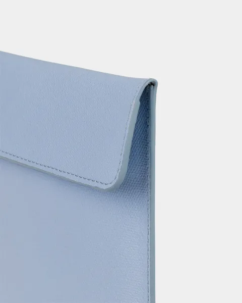 "iPad case" шкіряний, блакитний