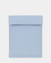 "iPad case" шкіряний, блакитний
