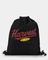 Рюкзак-мішок принт harvest, чорний