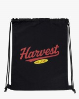 Рюкзак-мішок принт harvest, чорний