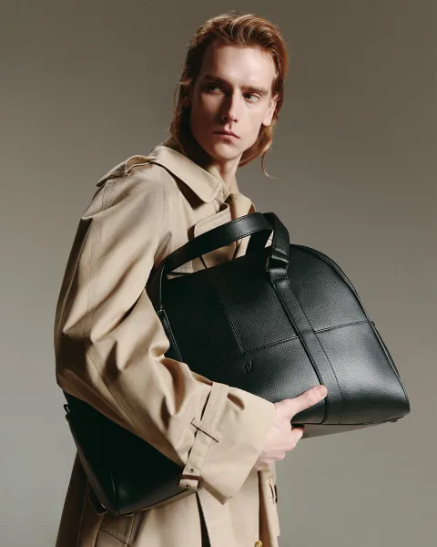 "AUSTIN BAG" екошкіра, чорна