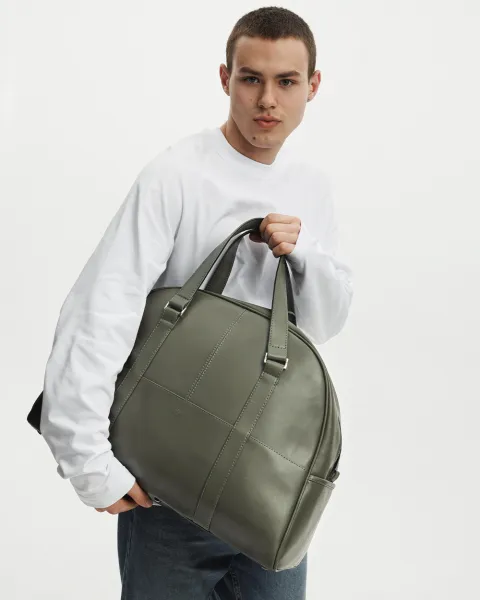 "AUSTIN BAG" екошкіра, хакі