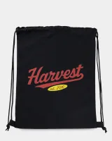 Рюкзак-мішок принт harvest, чорний