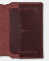 Обкладинка на паспорт "Smart" шкіряна, фіолетова