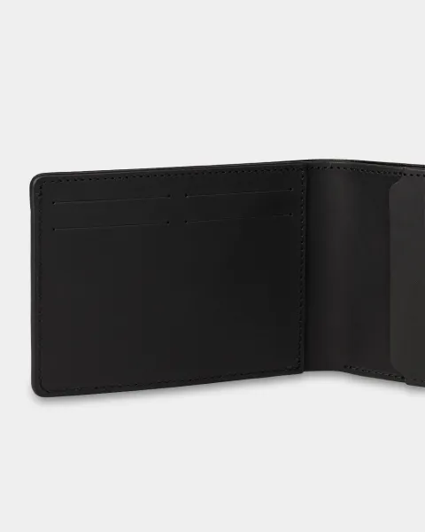 Гаманець "Travel holder" шкіряний, чорний