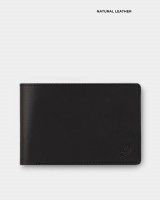 Гаманець "Travel holder" шкіряний, чорний