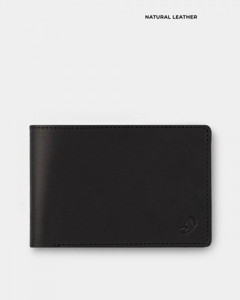 Гаманець "Travel holder" шкіряний, чорний