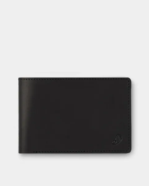 Гаманець "Travel holder" шкіряний, чорний