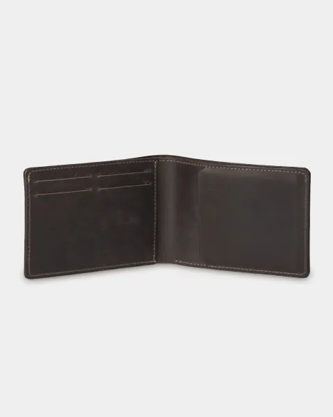 Гаманець "Travel holder" шкіряний, темно-коричневий