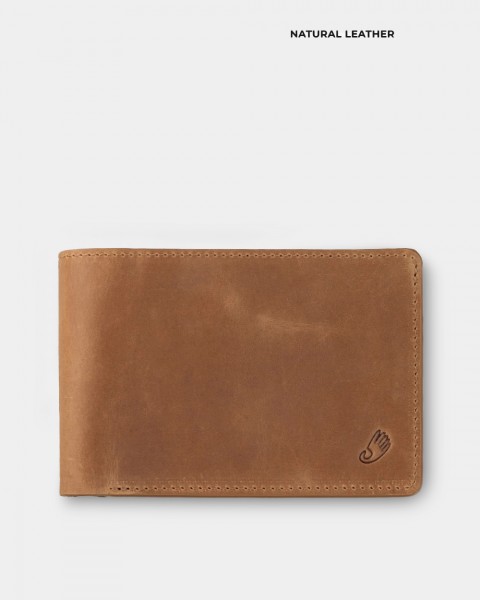 Гаманець "Travel holder" шкіряний, коричневий
