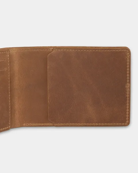 Гаманець "Travel holder" шкіряний, коричневий