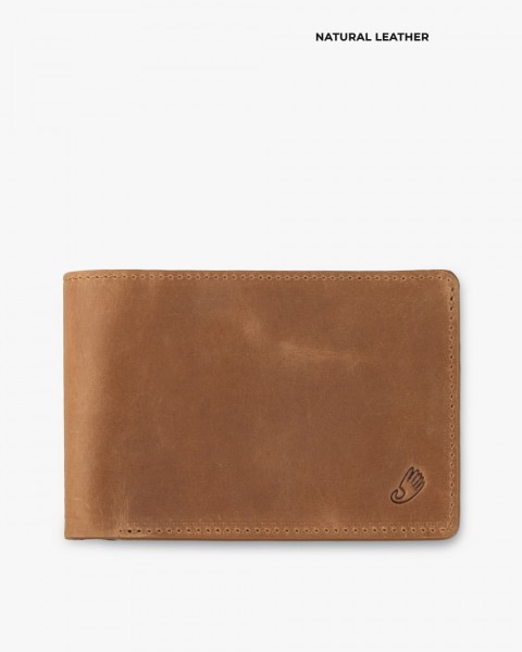 Гаманець "Travel holder" шкіряний, коричневий