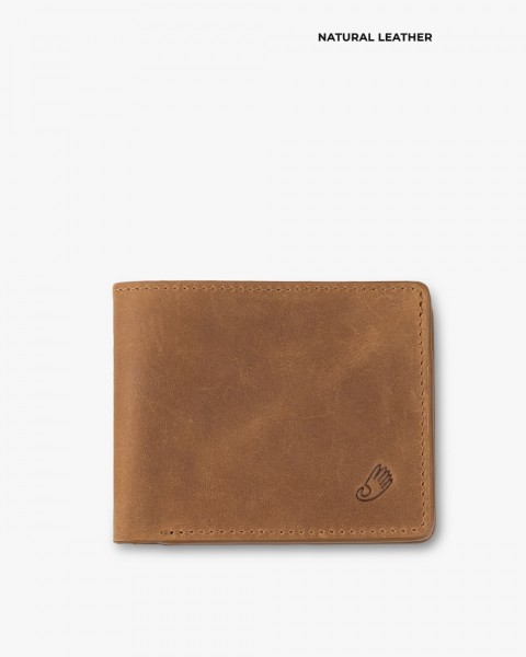 Гаманець "Classic" шкіряний, коричневий