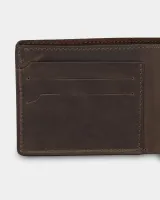 Гаманець "Classic" шкіряний, темно-коричневий