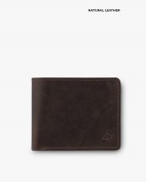 Гаманець "Classic" шкіряний, темно-коричневий