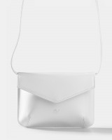 Сумка "Camellia" шкіряна, біла