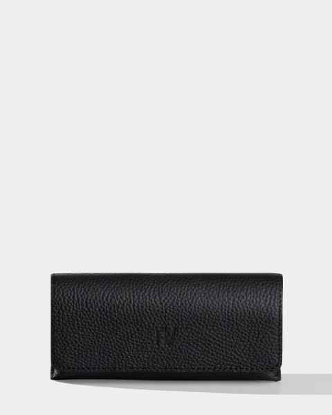 Футляр для окулярів "Sunny" шкіряний, чорний