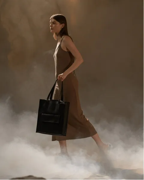 "Office bag large" чорна