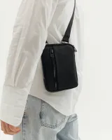 "WALLET BAG" чорна,екошкіра