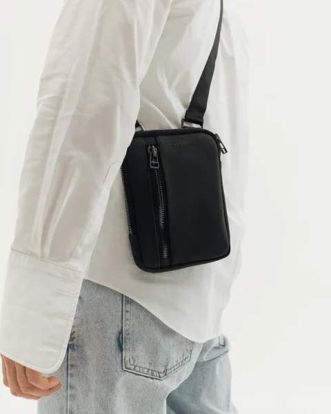 "WALLET BAG" чорна,екошкіра
