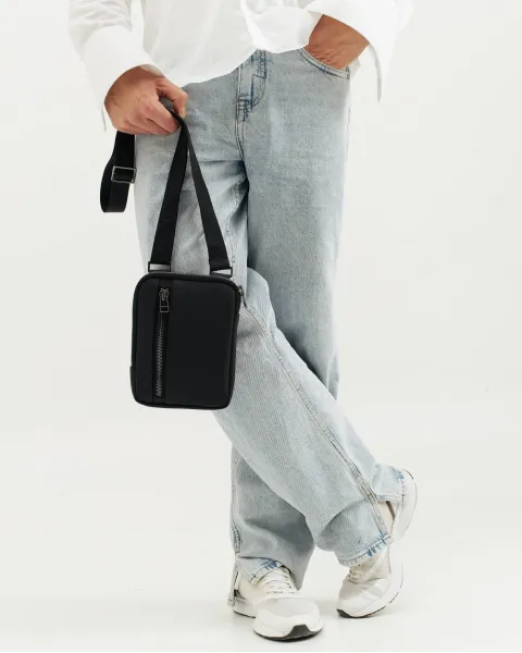 "WALLET BAG" чорна,екошкіра