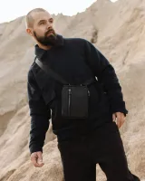 "WALLET BAG" чорна,екошкіра