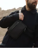 "WALLET BAG" чорна,екошкіра