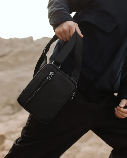 "WALLET BAG" чорна,екошкіра