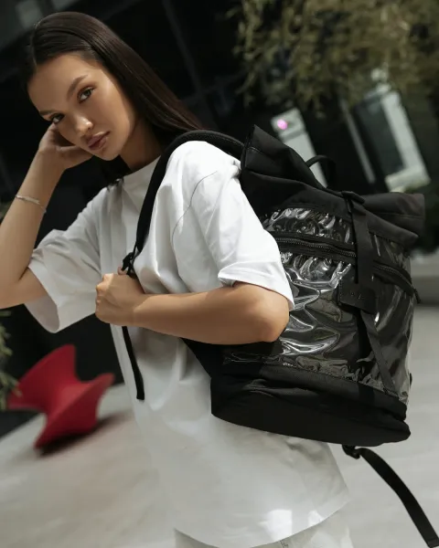 "Rolltop" глянець, чорний