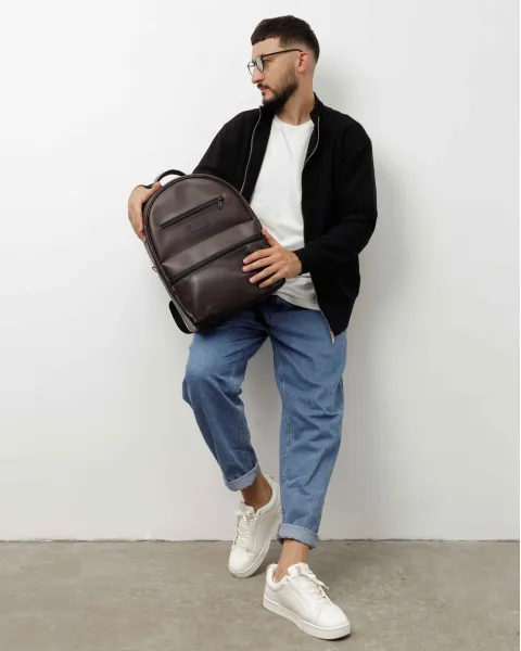 "TIPOLEATHER" екошкіра, коричневий