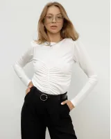 Лонгслів "Britney" молочний