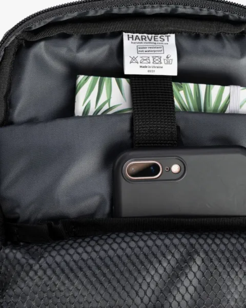 "SHUTTLE UNO BAG" ЕКОШКІРА, ЧОРНА