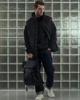 "SHUTTLE ROLL" ПОЛІЕСТЕР, ЧОРНИЙ
