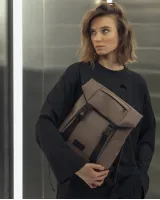 "SHUTTLE ROLL MINI" екошкіра, беж