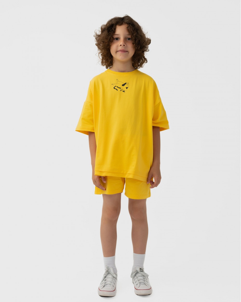 Комплект "KIDS SUMMER" жовтий (98-134 см.)