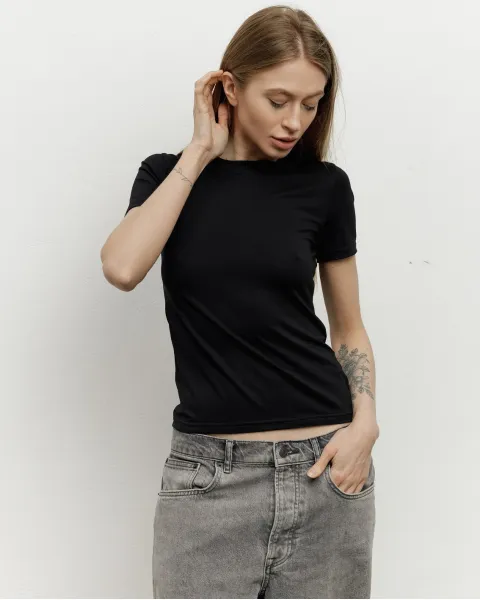 Футболка "Jess" чорна